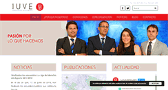 Desktop Screenshot of iuveabogados.com